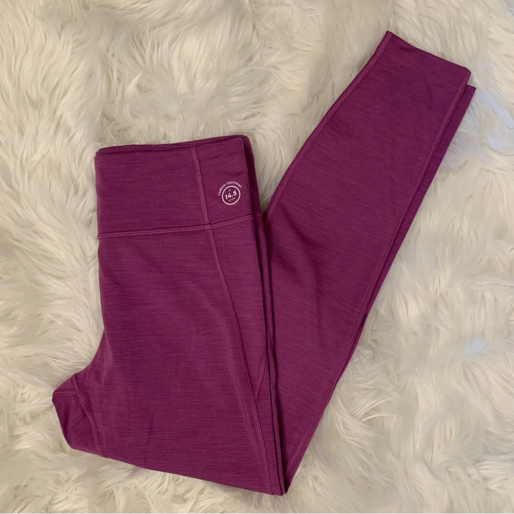 Women's Purple High-Waisted Leggings